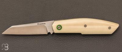   Couteau "  Front-flipper " custom par Queiros knives