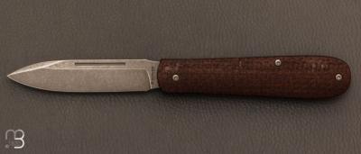   Couteau " Coffin Jute Micarta " Böker Solingen - 112946