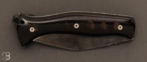 Couteau "    Kukri    " Citadel Liner-Lock - Corne de buffle