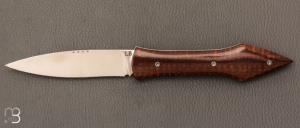 Couteau " L'Oegopsyde " fait main par Laraud Blade  - Amourette et 14C28