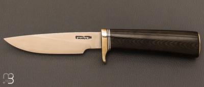 Couteau droit Randall Model 26 4" "Pathfinder" - Micarta noir